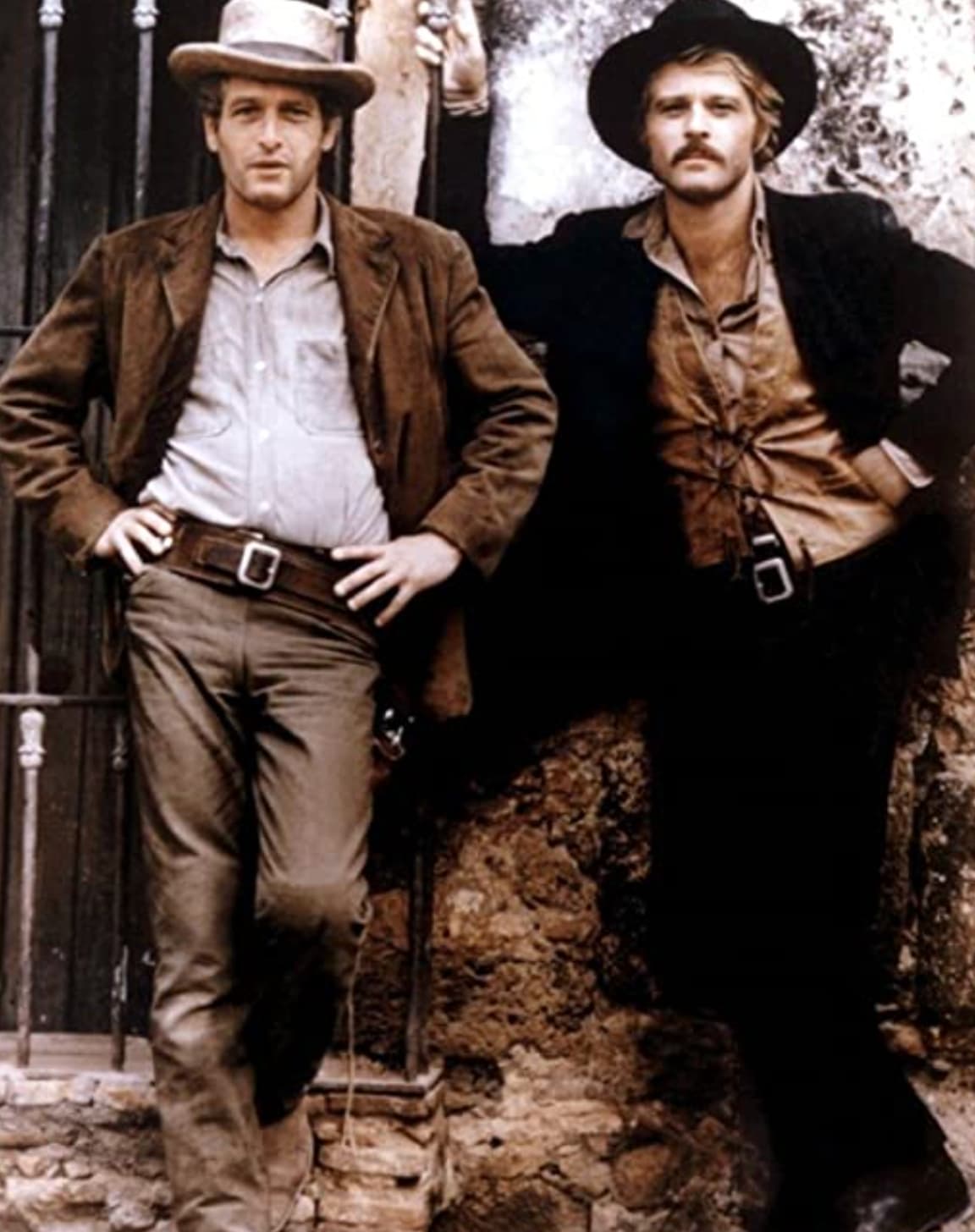 “Robert Redford and Paul Newman in Butch Cassidy and the Sundance Kid in 1969. Definitely old school cool.”